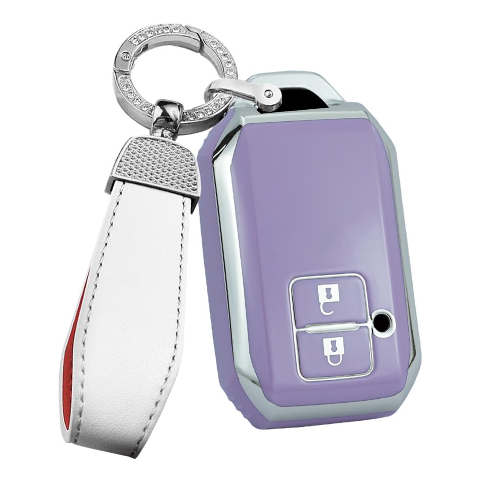 ONTTO Чехол для смарт-ключа Suzuki, Чехол для ключа, Брелок, Силиконовый, Для Suzuki, Для Suzuki, Solio