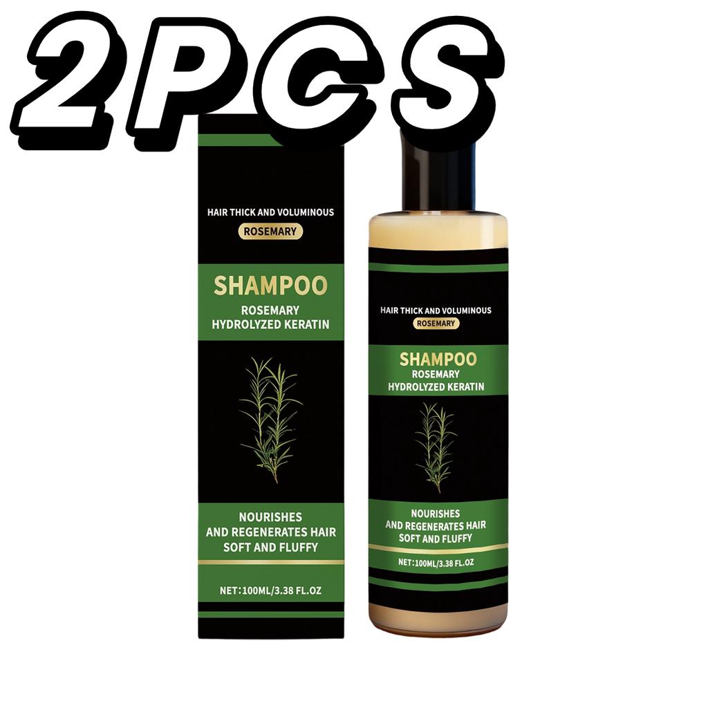 Rosemary Natural Shampoo Hair Thickness Loss Deep Nourishing Scalp Care Strengthen Repair Damaged Oil Control For Men Women