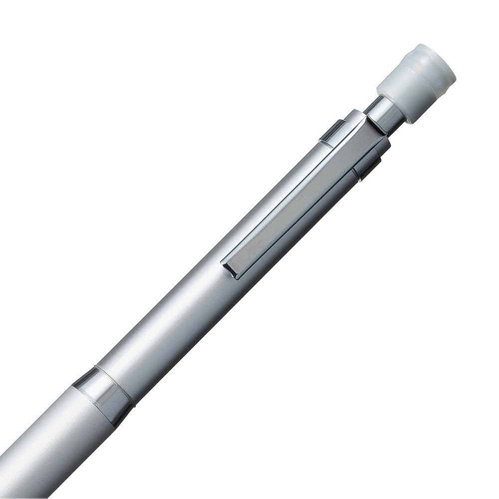 Japanisches Produkt Mitsubishi Pencil KURUTOGA 0,5 mm Druckbleistift Silber M510171P.26