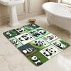 Panda Party Wohnzimmer Rutschfeste Bereichsmatte Weicher Teppich für Schlafzimmer Spielzimmer Sofa Büro Heimdekoration Fußmatte Weihnachtsgeschenk C929494