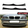 Car Front Lower Headlight Trim Moulding for BMW 3 Series E46 2001 2002 2003 2004 2005 Sedan Wagon Facelift Auto Exterior Parts