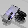 Wireless Lavalier Microphone 1TX+1RX with Charging Case - Noise Cancellation  Display Clip-on Mic for YouTube/TikTok/Streaming 