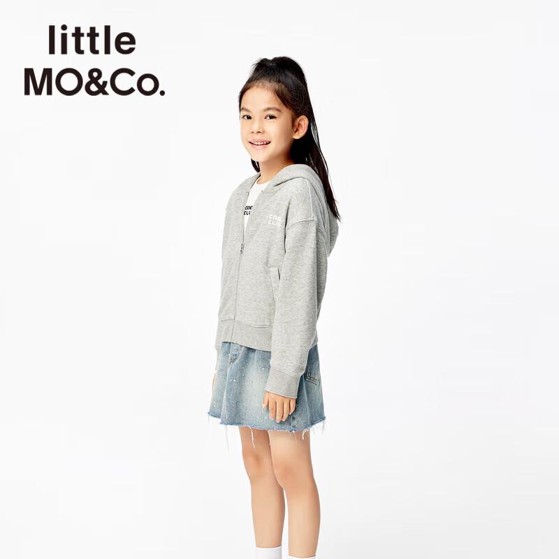 little MO&Co. Girls  Hooded Sport Jacket 130
