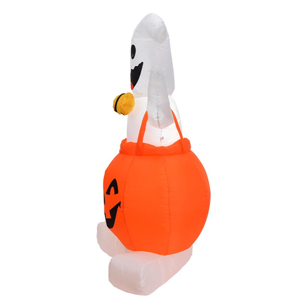 1.2M Inflatable Pumpkin Ghost Toy Halloween Decoration