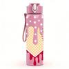 1PC Dripping Baseball Stitch Artwork 750ml Color Plastic Water Bottle Leakproof Flip Straw Lid For Sports Office Home Use