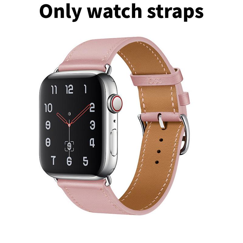 

Кожаный ремешок одинарная петля с перекрестным плетением ремешок из натуральной кожи 42 мм 38 мм 42mm розовый