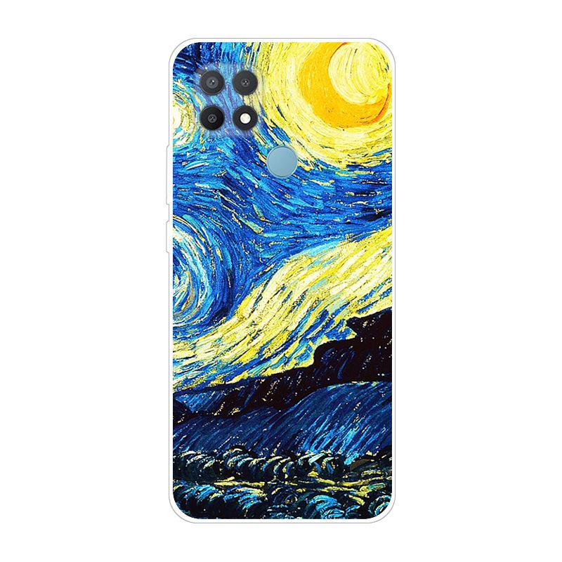 For OPPO A15 Case Soft Silicone Back Cover Case On For OPPO A15S A15 A 15 Phone Back Cover For OPPO A15 2020 CPH2185 Fundas Case