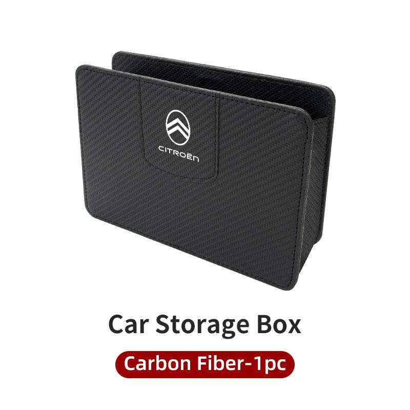 Car Side Seat Door Pocket Pouch Cell Phone Sunglasses Holder For Citroen C5 C1 C2 C6 C4L DS3 DS4 DS5 C-Elysee Grand Berlingo
