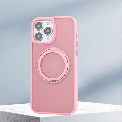Anwendbar für iPhone 16pm Skin Fulcrum Schutzhülle 15 Aluminiumlegierung Drehbarer Halter Apple 14 Magnetische Handyhülle