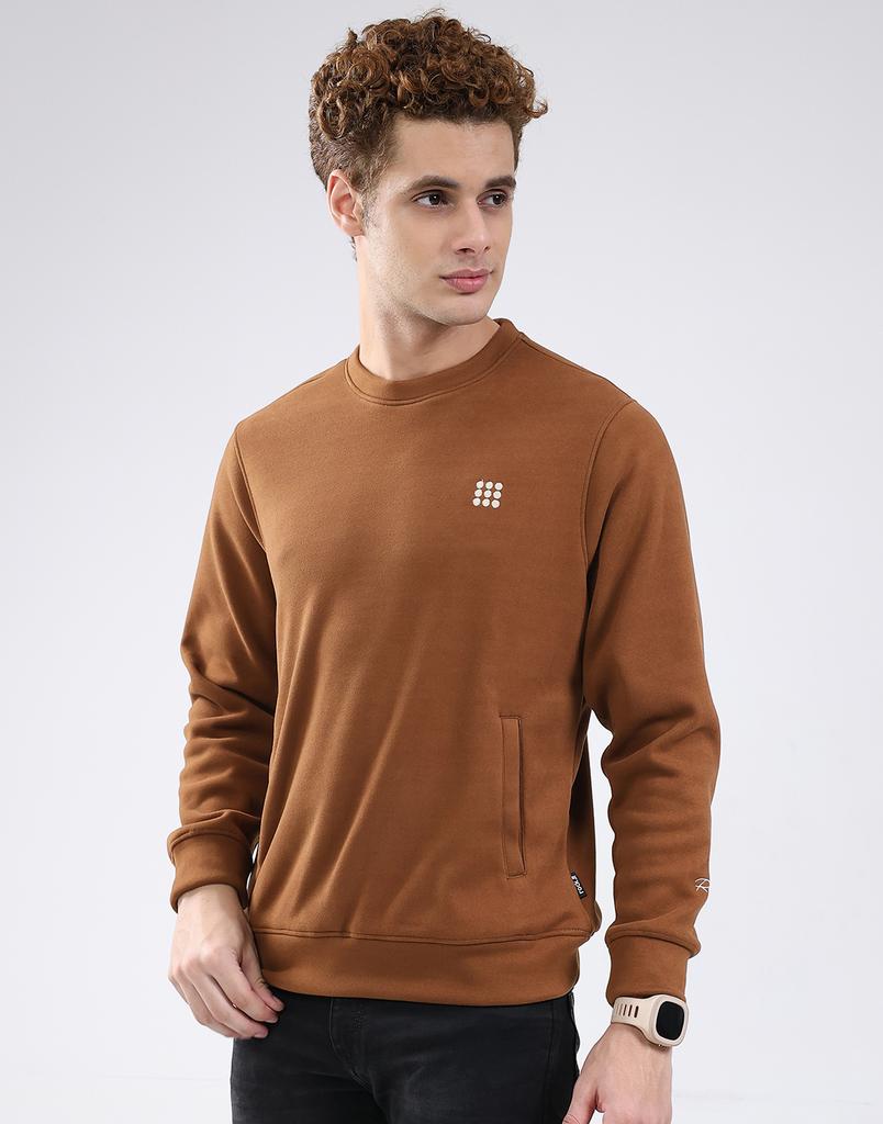 Rock it Men's Round Neck Full Sleeve Sweatshirt
