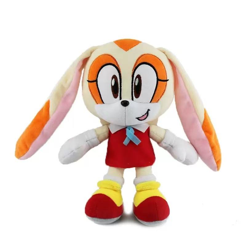Super Sonic Kuscheltier Tails Knuckles Igel Stofftier Weich Kinder Geschenk 30cm