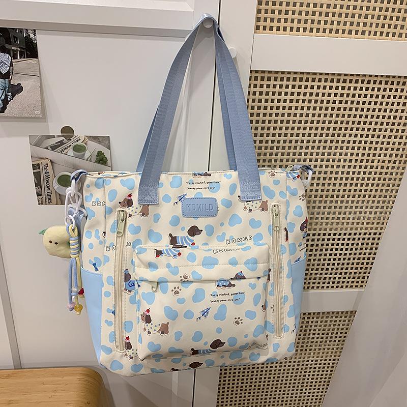 Schoolbag 2025 Schoolbag Female Korean Edition Junior Girl High School High School Large Capacity Mori Cute Printed Backpack