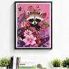 5D Diamond Painting Flower Animal Panda Landscape Painting Full Round Square Inlaid Jewelry Cross Embroidery Home Decoration