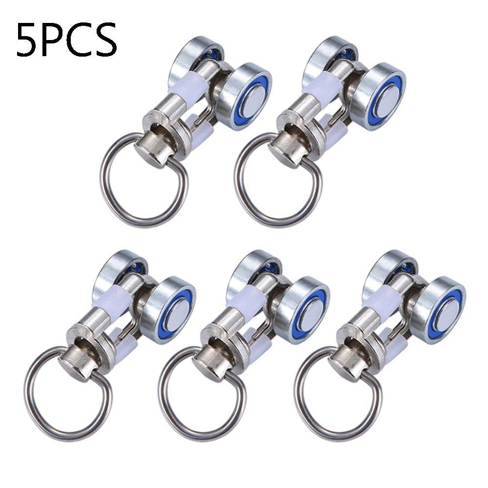 Zinc Alloy Easy Installation Curtain Track Curtain Rollers Curtain Rail Pulleys Sliding Wheels