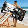 Name Custom Terence Hill and Bud Spencer Print Beach Towel, Large Soft Quick Dry Towel for Beach Camping Swimming