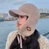 Earmuffs Knot Mood Brim Knit Hat Winter Hat Warm