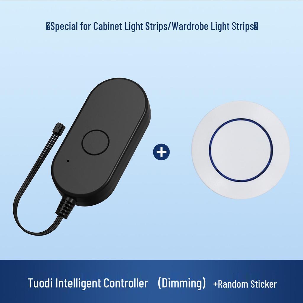 Smart WiFi Switch for Cabinet/Wardrobe Light Strip with Mijia App Integration, Voice Control, and Cycle Timer.