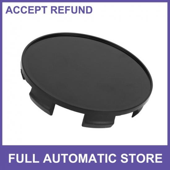 Single Wheel Center Caps Hub Caps Rim Center Caps OD: 70mm/2.76  Black Universal