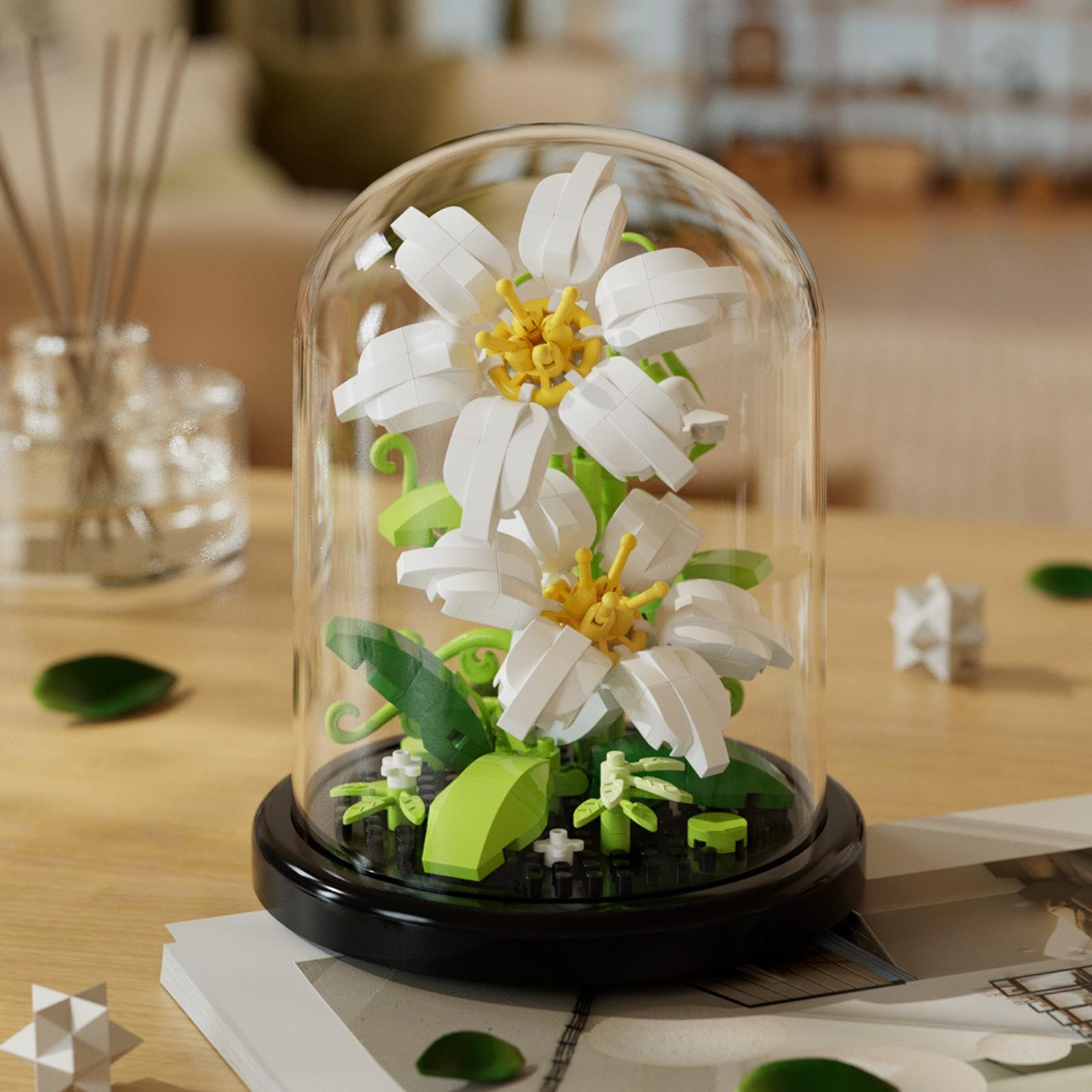 

Цветочный конструктор, игрушка для сборки вечного букета, украшение для дома, подарок на День святого Валентина