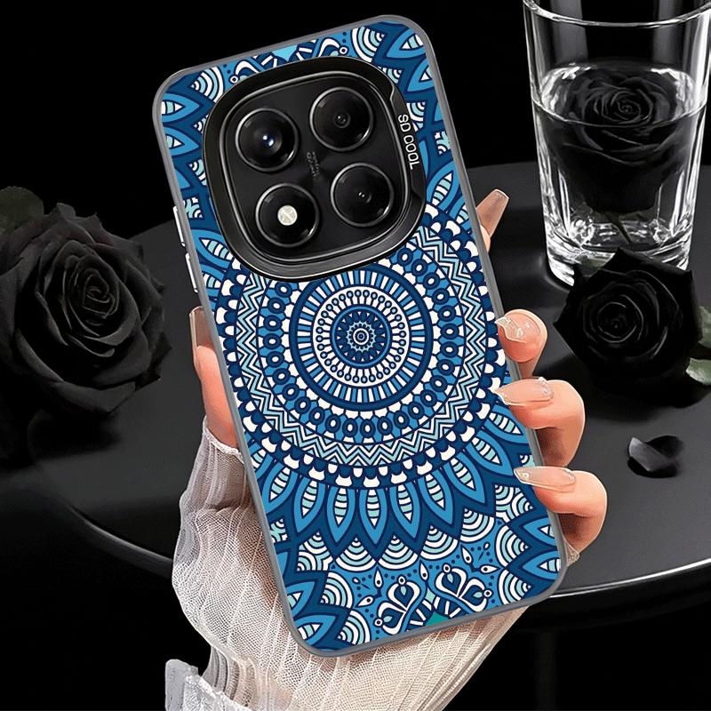 Mandala Style Pattern Shockproof Phone Case for Xiaomi Redmi Note 15 14 13 12 Pro Plus 11 11S 11T 5G Cover Anti Fall Fundas