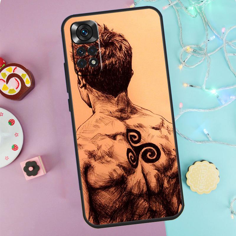 Teen Wolf Derek Hale Case For Xiaomi Redmi Note 9 10 11 12 13 14 Pro 9S 10S 11S 12S Redmi 14C 10C 12C 13C Cover