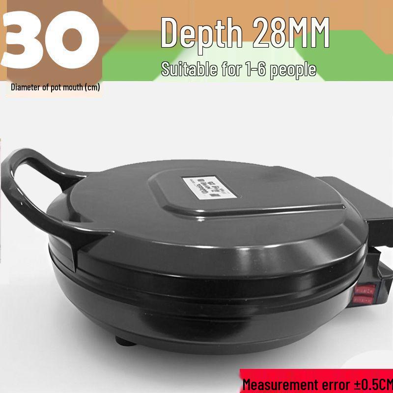 Multi-Functional Electric Griddle: Double-Sided Heating for Deep, Large Pancakes
