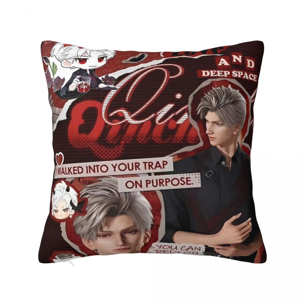 Game Love And Deepspace Sylus Pillow Case Cushion Cover Soft Graphic Pillow Cover Novelty Pillowcases For Sofa Home Decoration