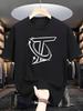 Unisex - T-shirt Casual Estiva a Maniche Corte per Uso Quotidiano