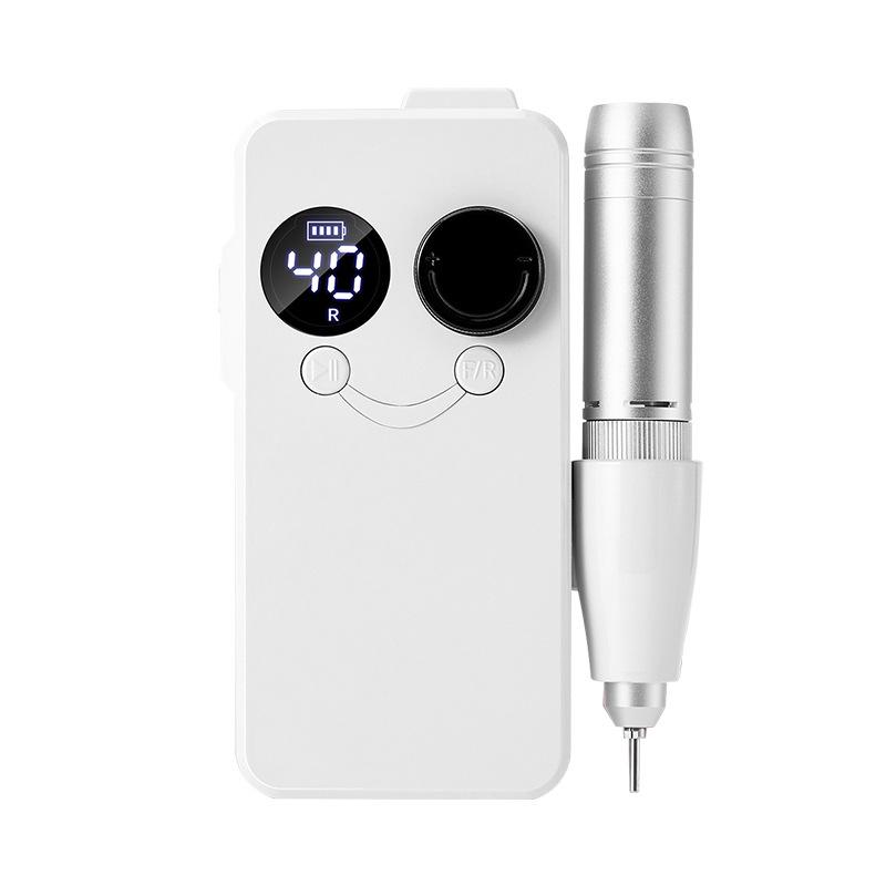 Rechargeable Nail Drill 0-40000 RPM Portable Grinder for Gel Polish Removal