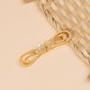 5pcs/set Traditional Chinese Frog Clasp Handwoven Chinese Knot Button for Cheongsam Hanfu Dress