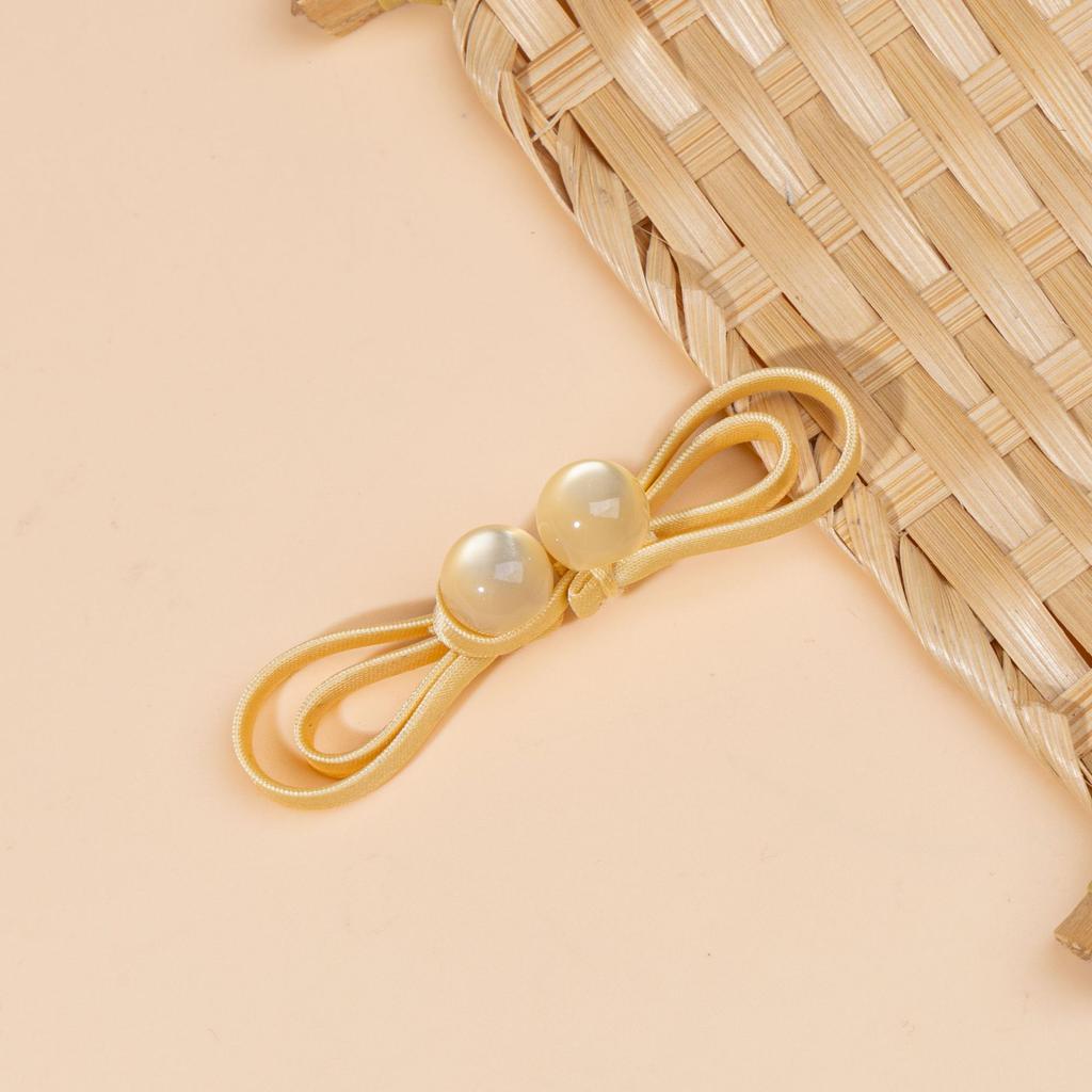 5pcs/set Traditional Chinese Frog Clasp Handwoven Chinese Knot Button for Cheongsam Hanfu Dress