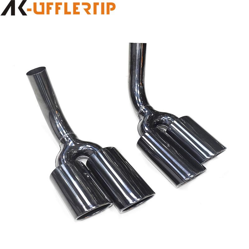 Exhaust Tip for Mercedes-Benz G-Class (09-16): Options for Single, Dual, or Quad Black Outlets