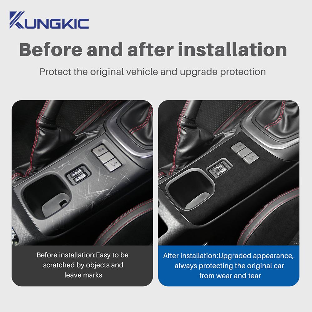 For Subaru BRZ/ Toyota GR86 Suede 2025 2025 2025 2025 2025 LHD RHD Car Automatic Seat Heat Button Sticker Protect Interior Trim