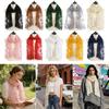 Thin Women's Lace Scarf Long Female Headscarf Literary Summer Sunscreen Shawl