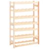42 Bottle Wine Rack Pine Wood