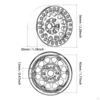 9" Aluminum RC Wheel Rims for 1/10 Scale Crawler Trucks