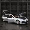 AABKQ1 1:24 Simulate Porsche Panamera Alloy Car Model, Collect Car Doors That Can Be Opened with Sound and Light, Supercar Ornaments