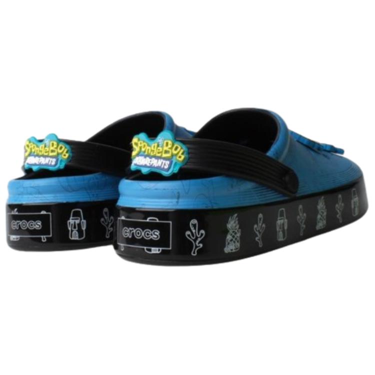 SpongeBob SquarePants x Crocs Off-Court Clog Bikini Bottom Unisex Sneakers Blue Black 209825-001