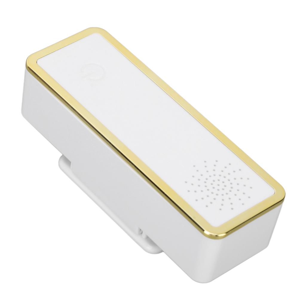 Air Ionizers Rechargeable Mini Portable Moisture Proof Odor Removal LED Air Cleaner for Closet Shoe Cabinet White