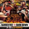 CD BARRIER FREE BURN DOWN  Kessen Sound Clash 2 CD BVSBCD001 Barrier FreeBu 2019 Japan Obi Japanese Club Dance Used