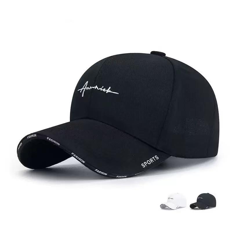 Spring And Autumn Hat Women'S Face Small Sunscreen Sun Hat Men'S Outdoor Cap Travel And Leisure Baseball Cap