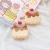 Cherry Cake Acetic Acid Hair Claw Sushi Simulation Food Shark Clip Fashion Fruits Hair Clip  Women