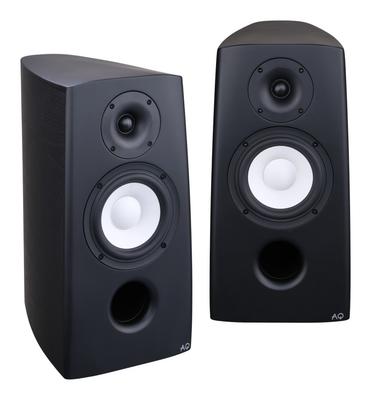 Acoustique Quality CANTO 3  - Audiophile Bookshelf Speaker, Two-way Set with 120W Power / SB ACOUSTICS / Black Ash, Acoustique Quality