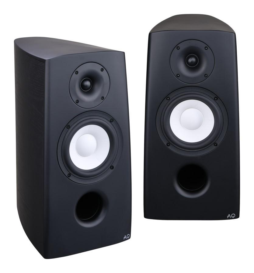

Acoustique Quality CANTO 3 - Audiophile bookshelf speaker, two-way set with 120W power / SB ACOUSTICS / Black ash, Acoustique Quality чорний