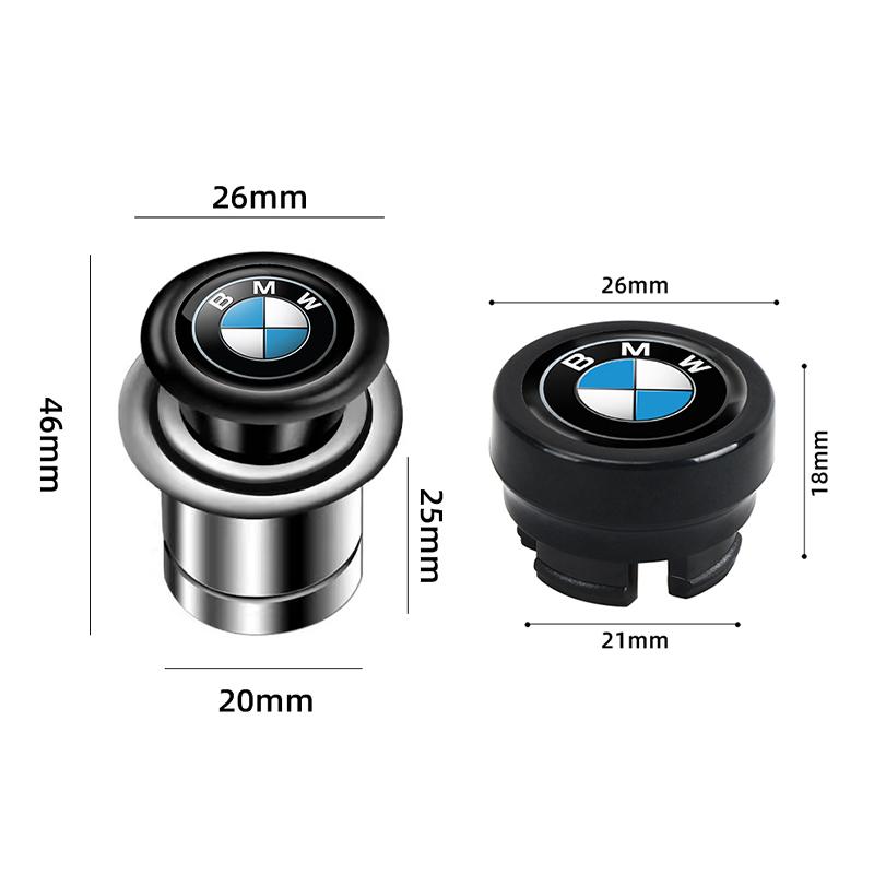 Car lighter Plug Cover And Car Windproof Flameless Cigarette Lighter For BMW M Power Performance X5 F31 E36 E39 E87 E90 hkvr74