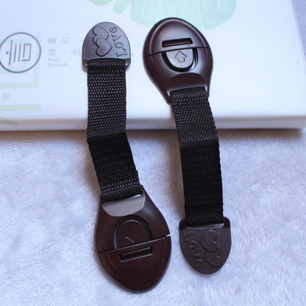 Children Baby Rotatable Adhesive Cabinet Drawer Fridge ABS Safety Lock Latch