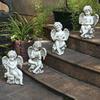 European Antique Garden Angel Resin Sculpture: Creative Ornament for Courtyard Decoration.