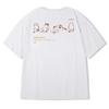 Streetwear Harajuku Summer Cartoon Cat Print T-Shirts Vintage Version Trend Casual Clothes Hip Hop Creative T Shirts y2k