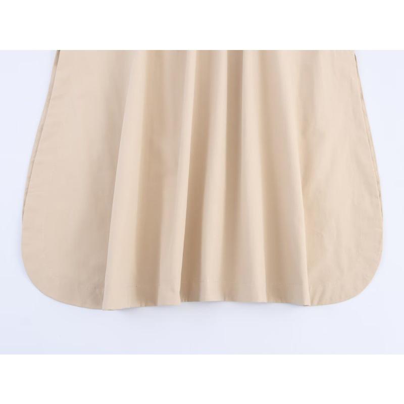 Autumn 2025 European & American Style High-End Patchwork Midi Dress