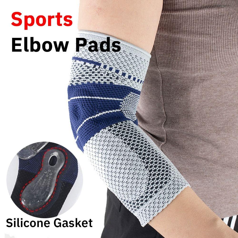

Breathable Sports Elbow Pads Anti-collision Elbow Compression Sleeve Elbow Protector Basketball M
